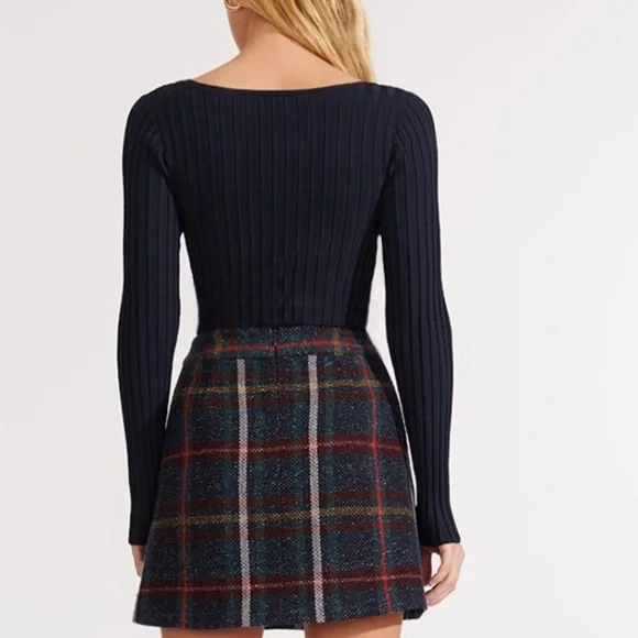 Verónica beard Clara pullover navy